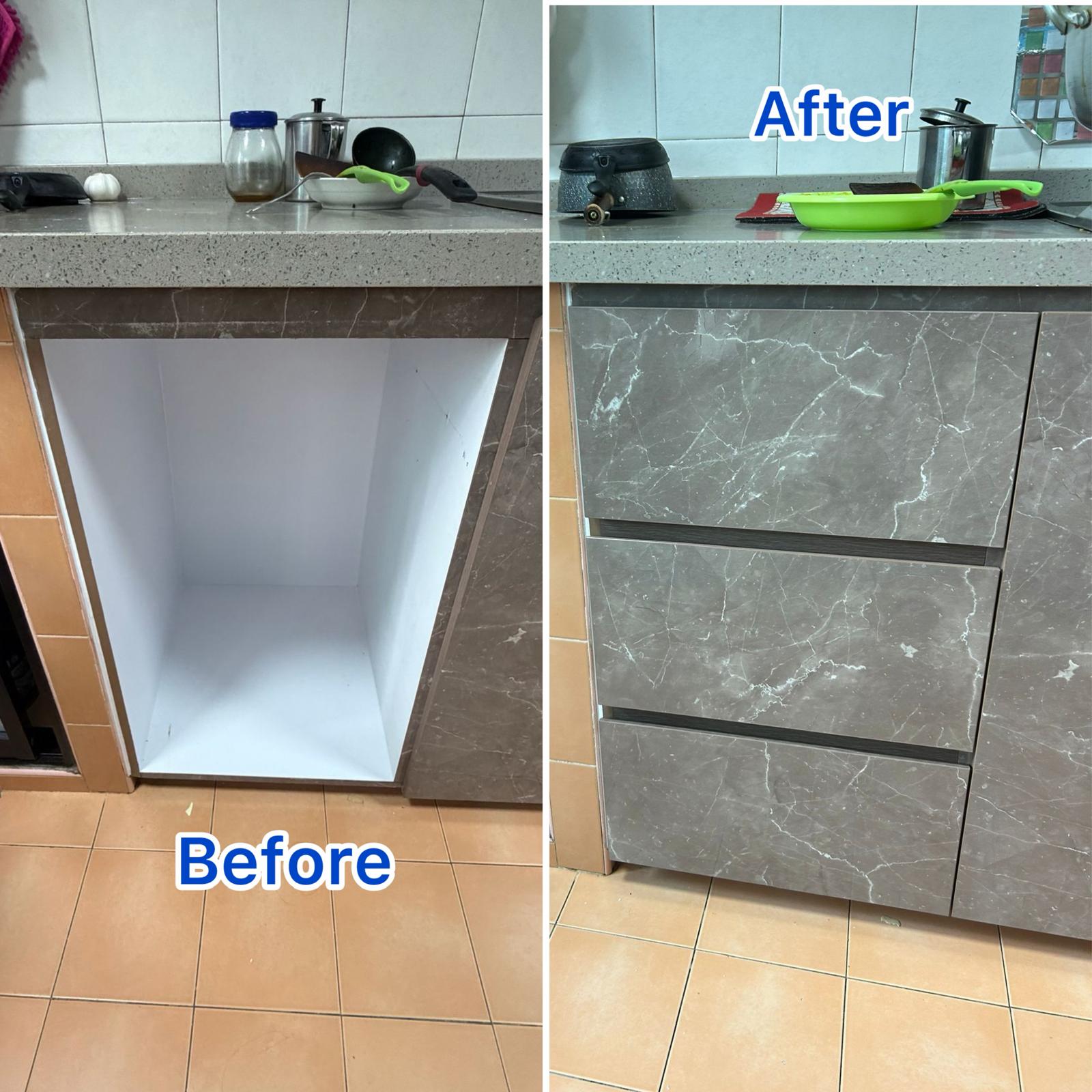 Kitchen Cabinet Installation Service in Singapore | by Tasfia Engineering & Construction Pte Ltd